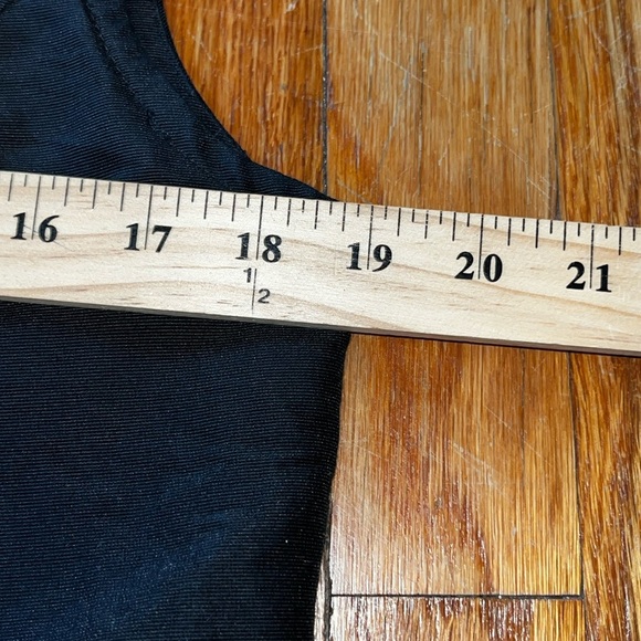 Talbots beaded black dress size 12W plus size silk blend fully lined old money - Picture 5 of 11